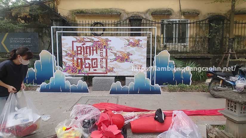 booth check in Tết