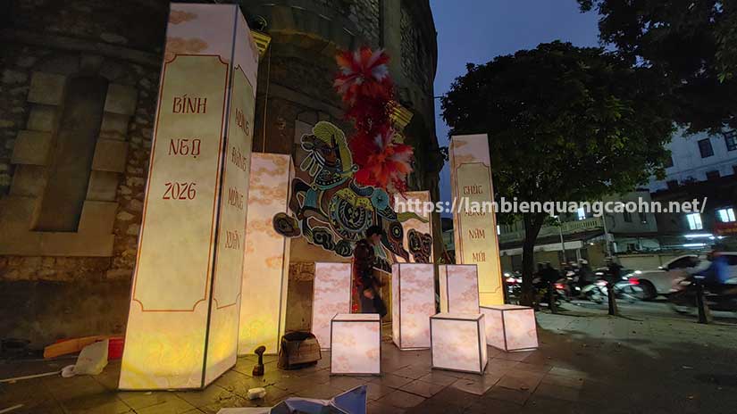 booth check in Tết