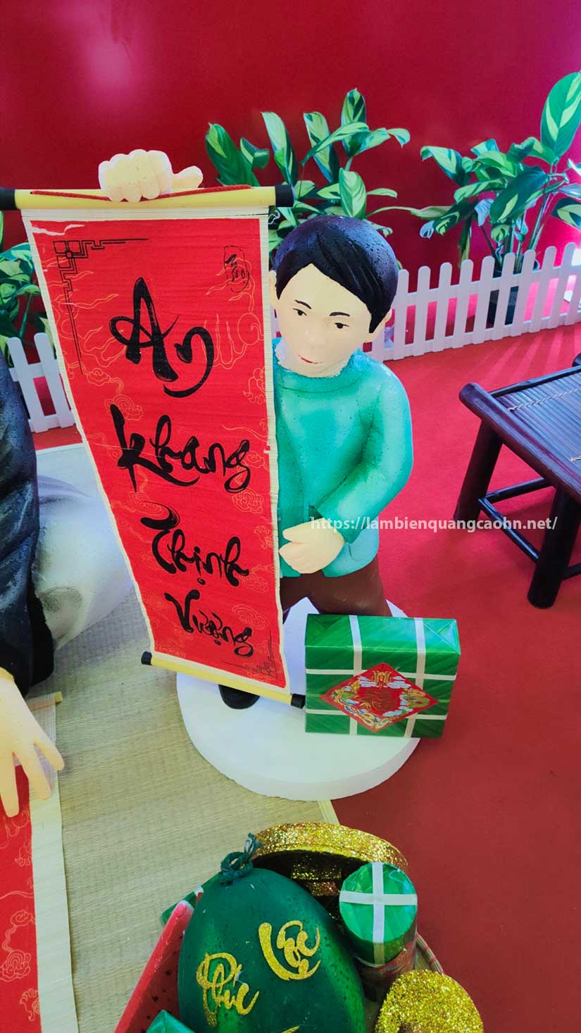 booth check in Tết