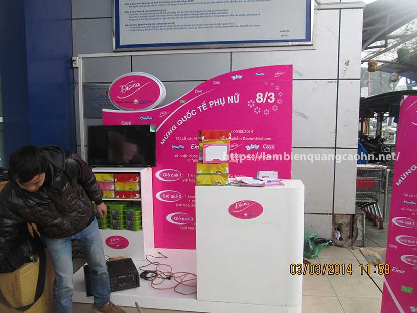 Booth trưng bày sản phẩm