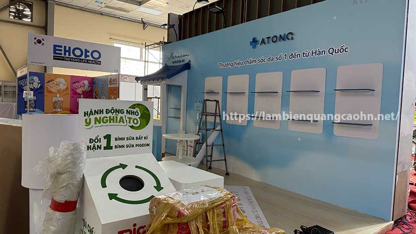 Booth trưng bày sản phẩm