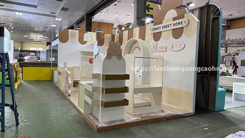 Booth trưng bày sản phẩm