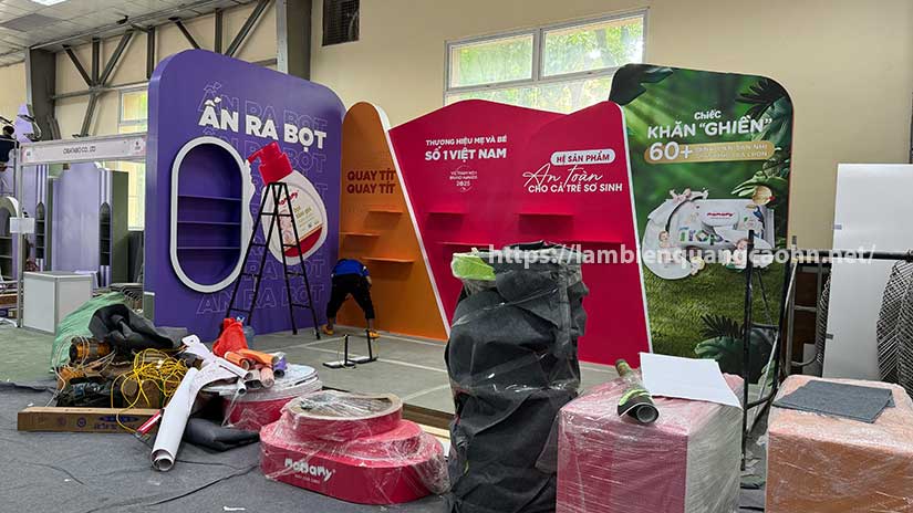 Booth trưng bày sản phẩm