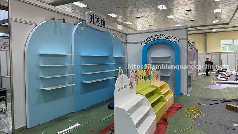 Booth trưng bày sản phẩm