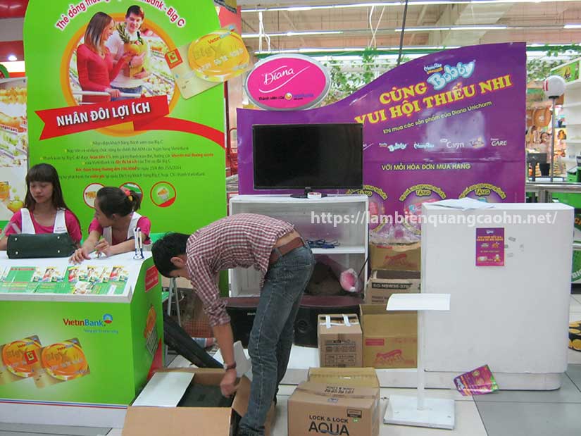 Booth trưng bày sản phẩm