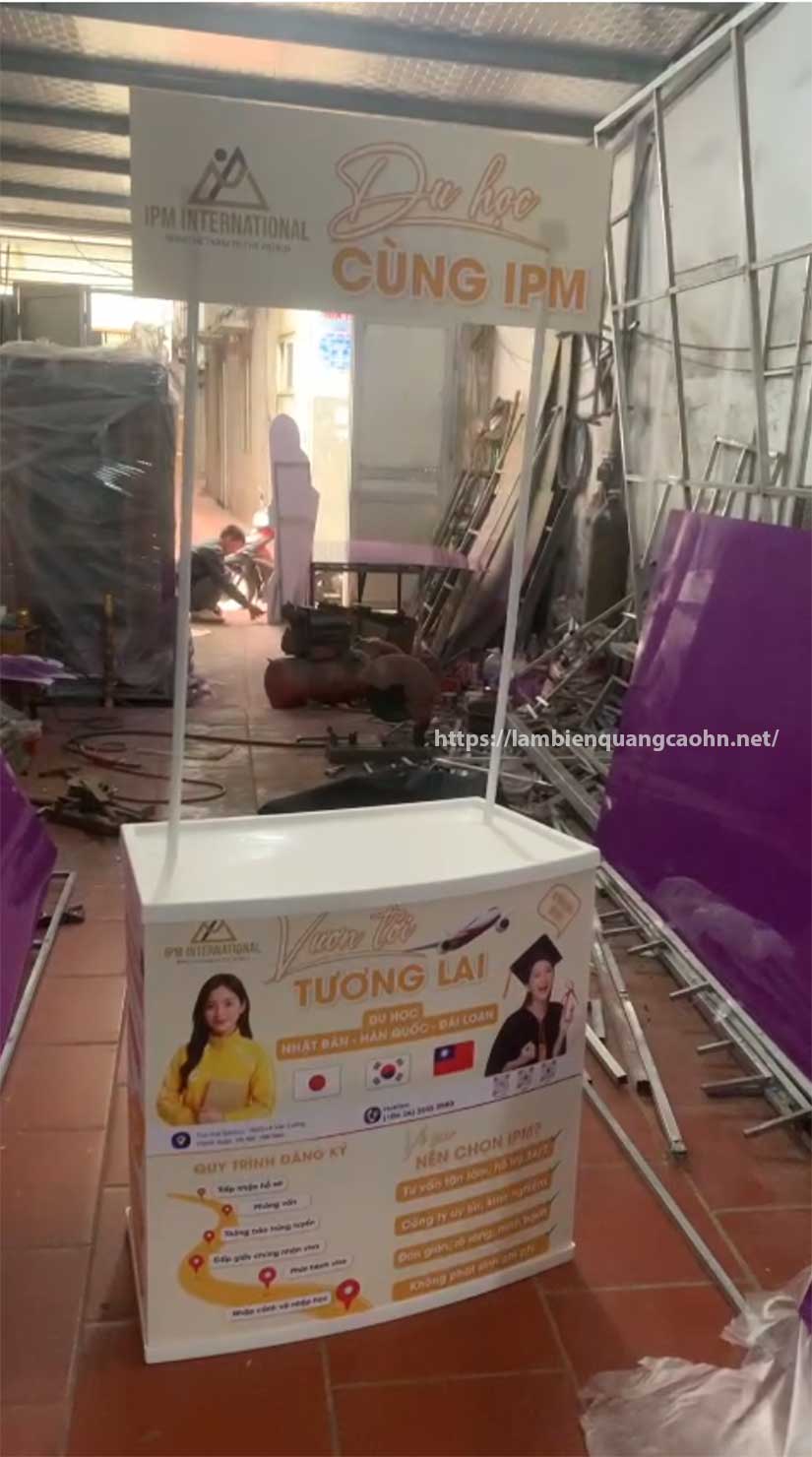 booth nhựa