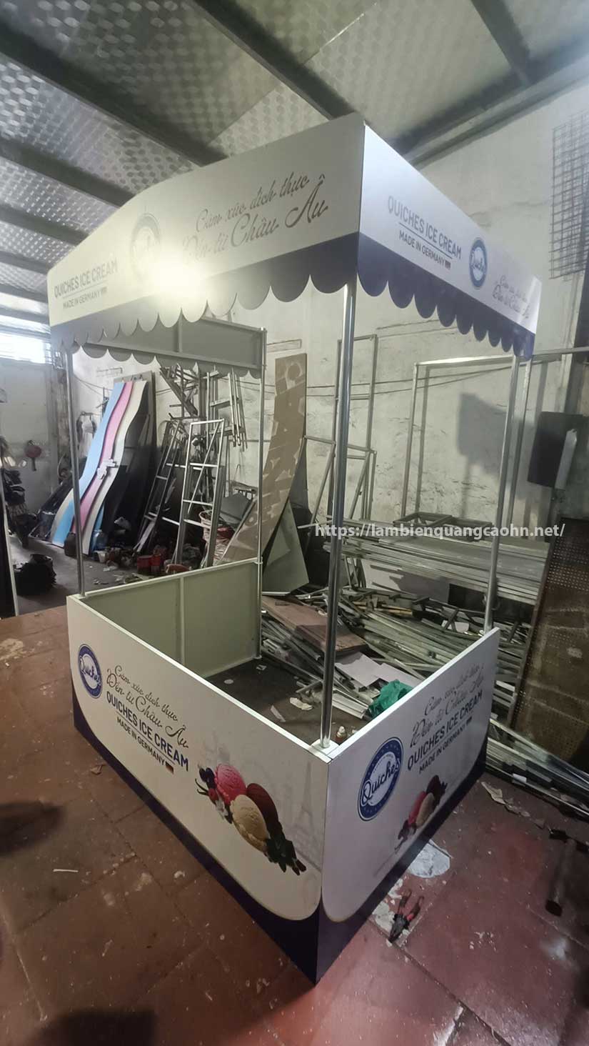 booth nhựa