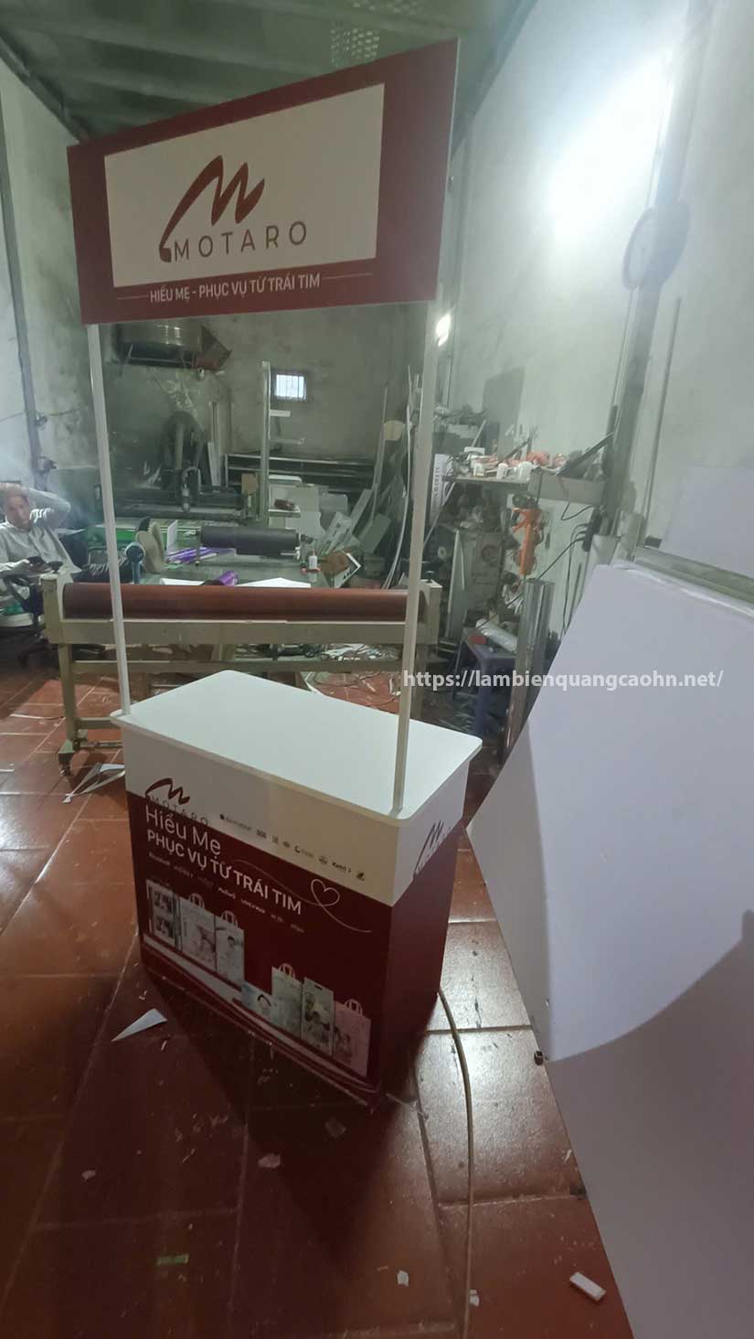 booth nhựa