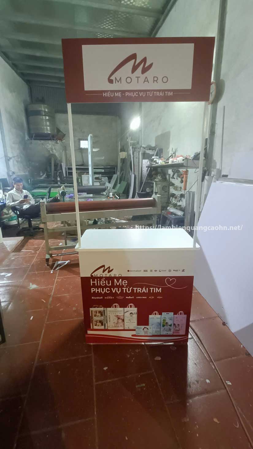 booth nhựa