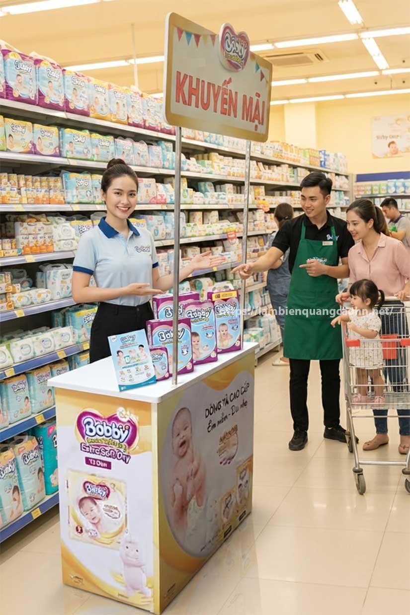 booth nhựa