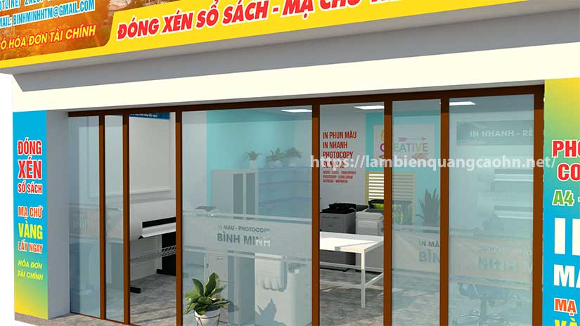 nâng cấp cửa hàng, thi công shop