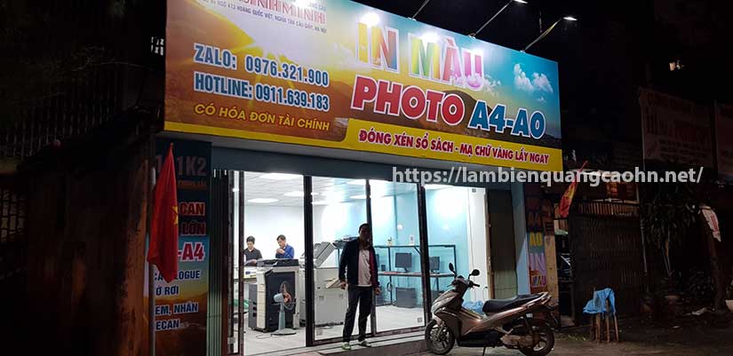 nâng cấp cửa hàng, thi công shop