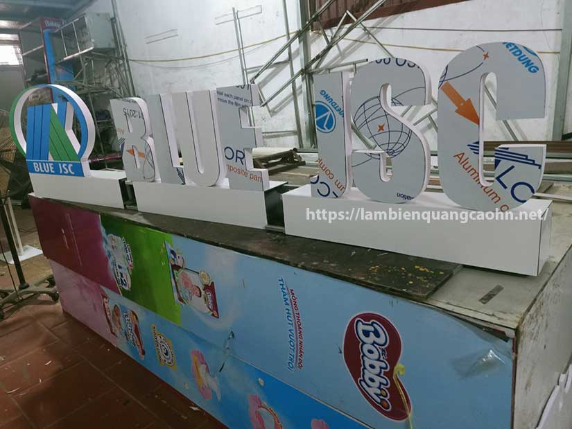 Chữ 3D sân khấu