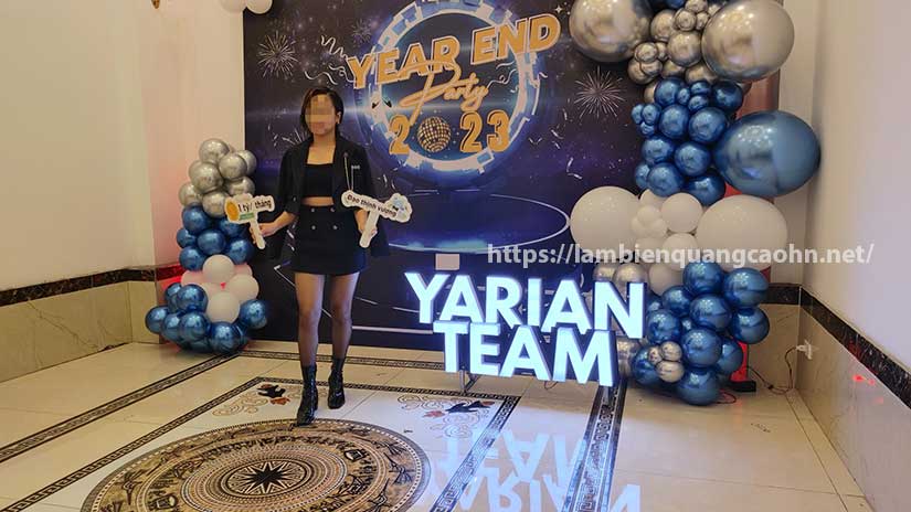 Chữ 3D sân khấu