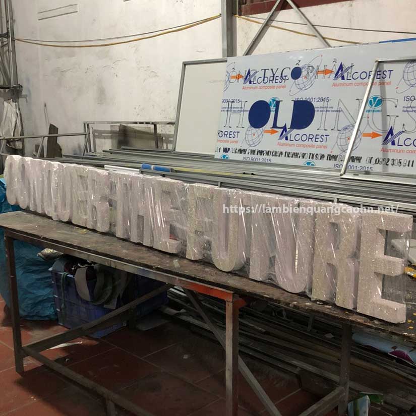 Chữ 3D sân khấu