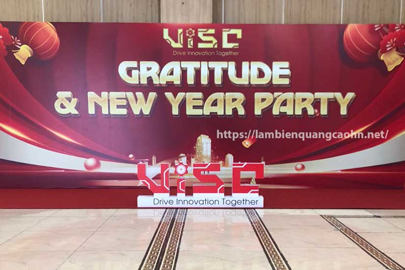Chữ 3d sân khấu