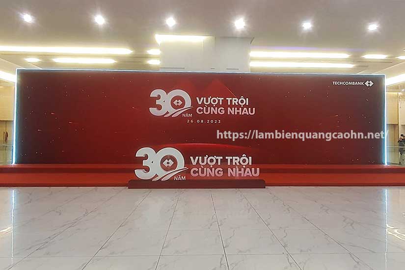 Chữ nổi 3D trang trí sự kiện