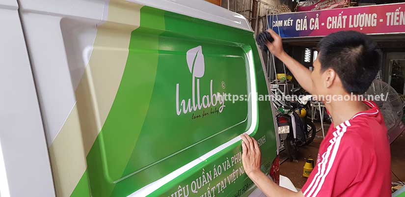 dán decal xe tải; decal dán xe ô tô tải