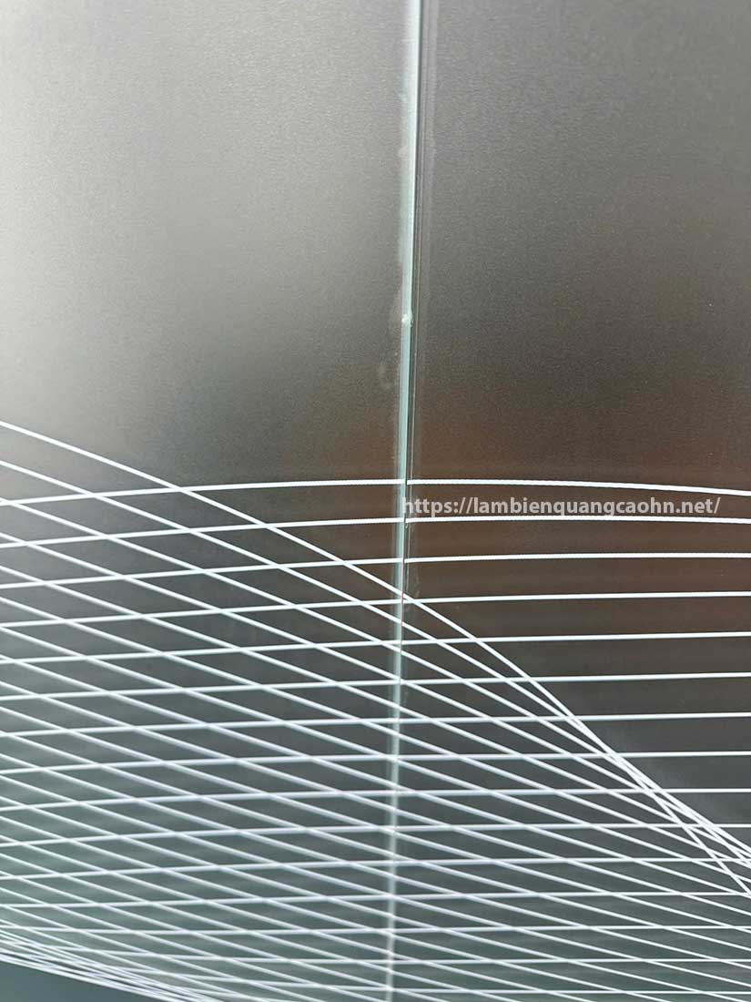 dán decal mờ in hoa văn