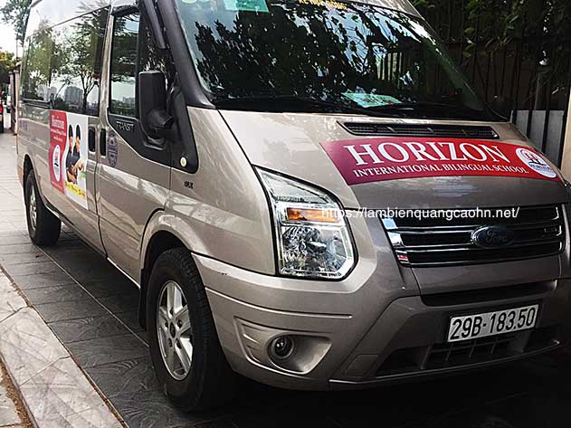 decal nam châm dẻo, decal nam châm, dán quảng cáo trên xe ô tô, logo nam châm, dán logo trên xe ô tôquan