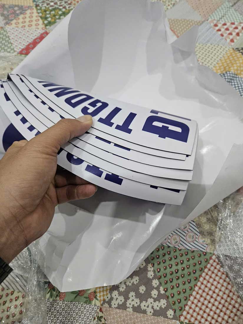 decal nam châm sát hạch lái xe, tập lái