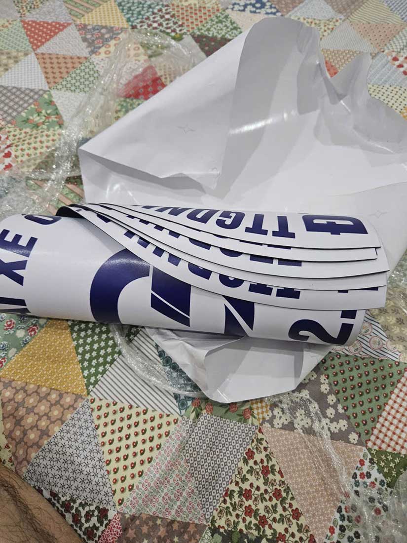 decal nam châm sát hạch lái xe, tập lái