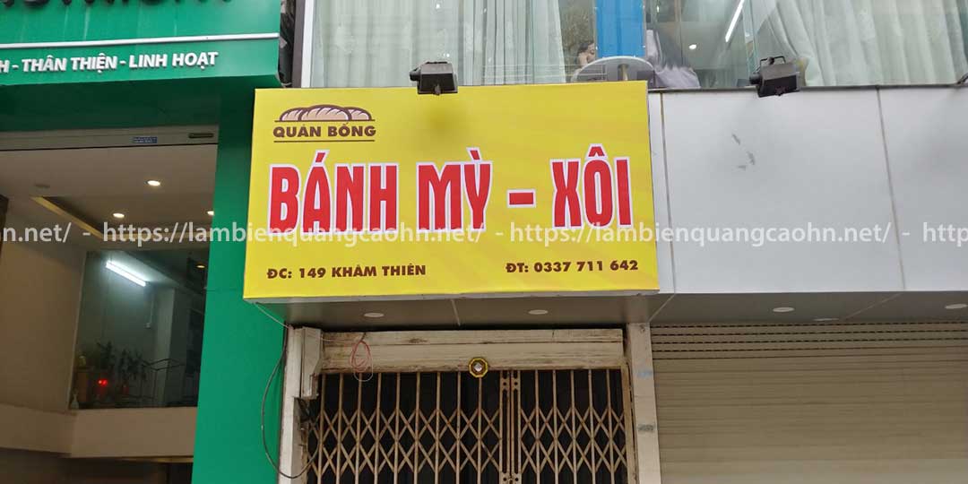 in bạt hiflex để làm biển cửa hàng, in bạt, biển bạt hiflex