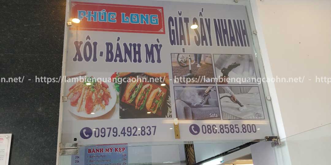 in bạt hiflex để làm biển cửa hàng, in bạt, biển bạt hiflex