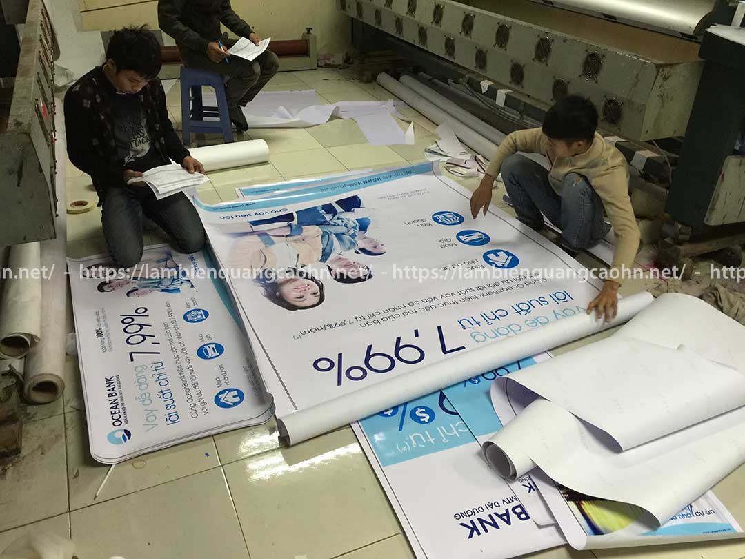 in bạt hiflex để làm biển cửa hàng, in bạt, biển bạt hiflex