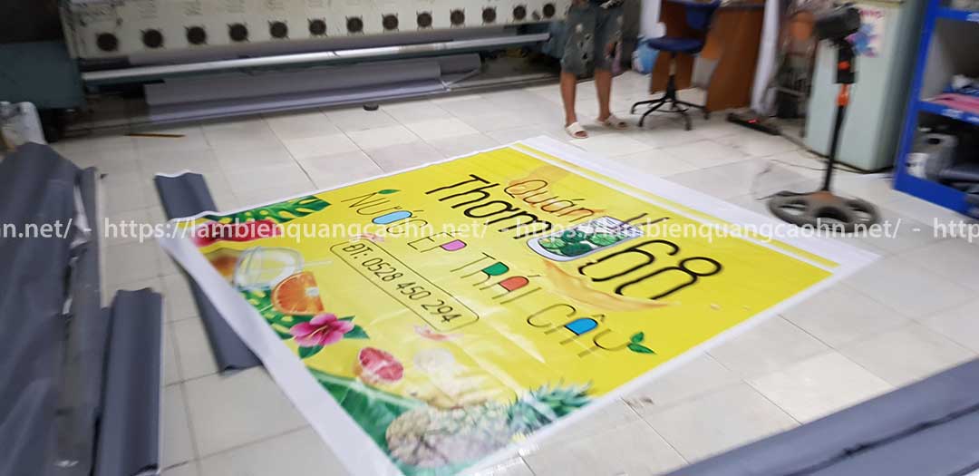 in bạt hiflex để làm biển cửa hàng, in bạt, biển bạt hiflex