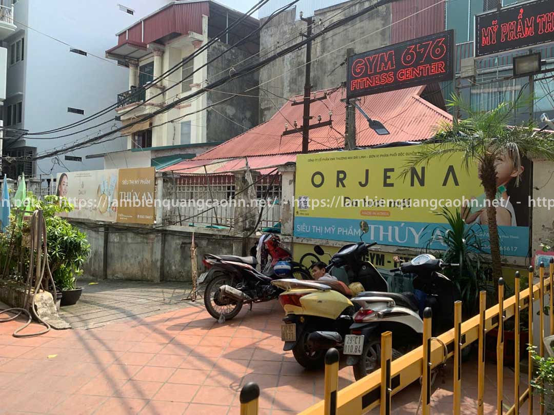 in bạt hiflex để làm biển cửa hàng, in bạt, biển bạt hiflex