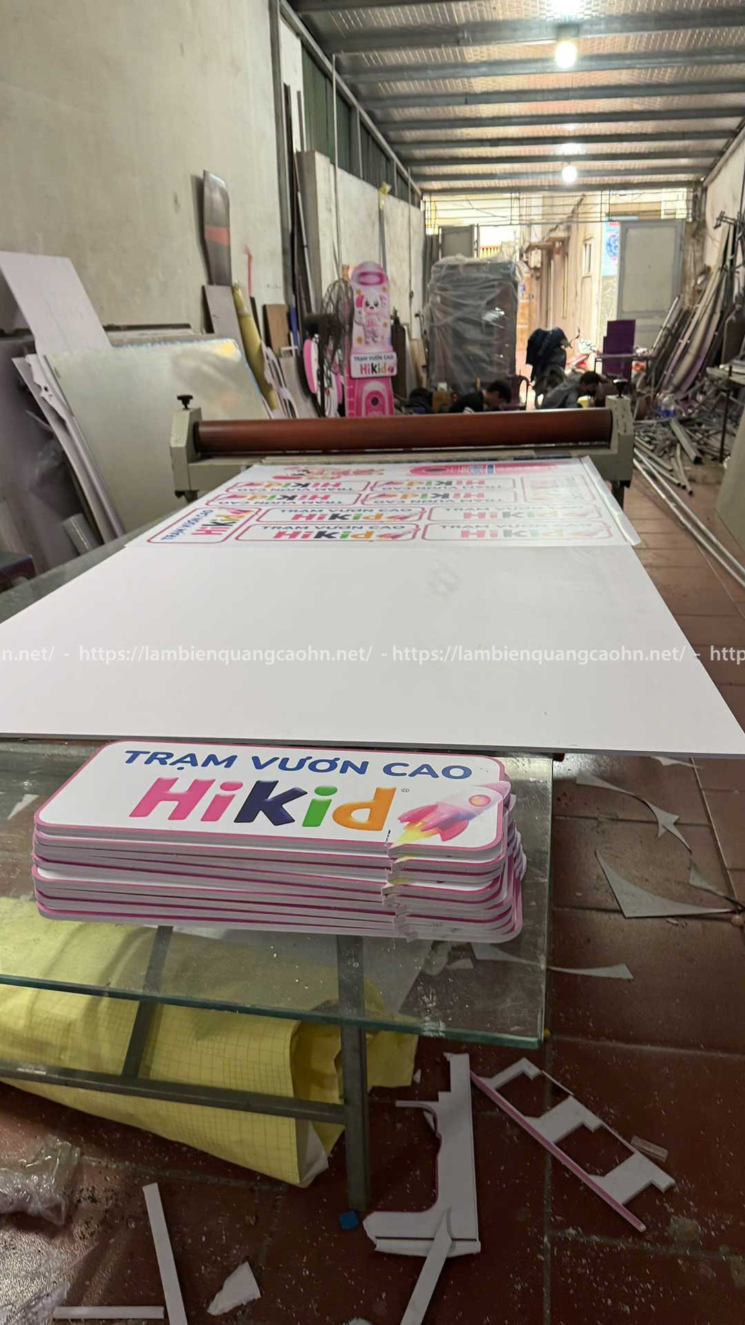 in decal pp bồi formex