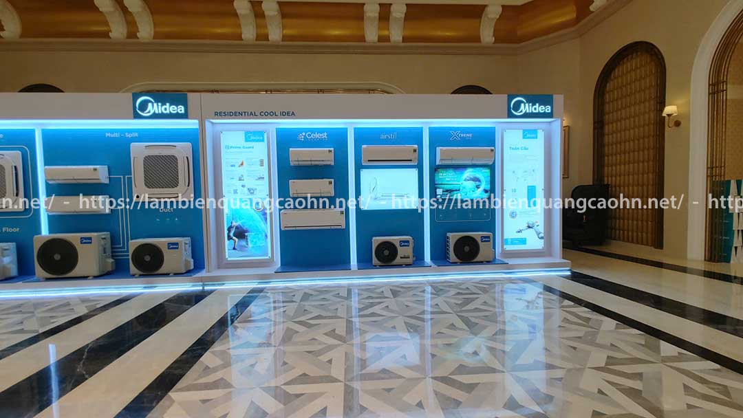 Kệ trưng bày điều hòa