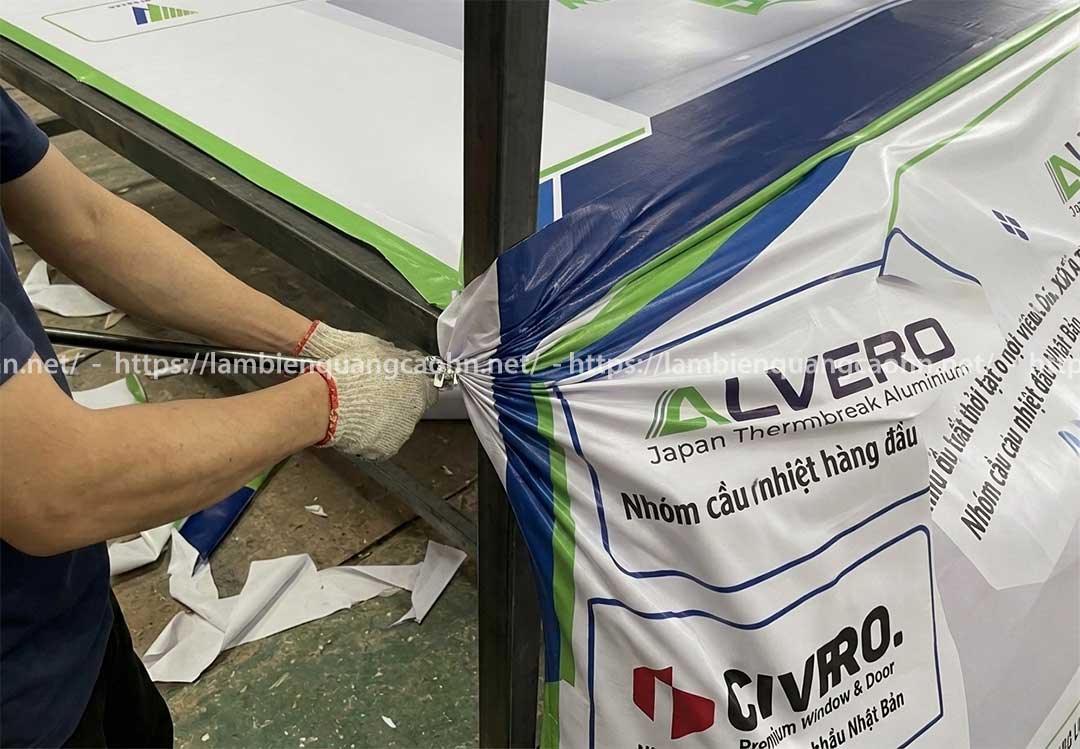 Không làm đường viền cho biển bạt