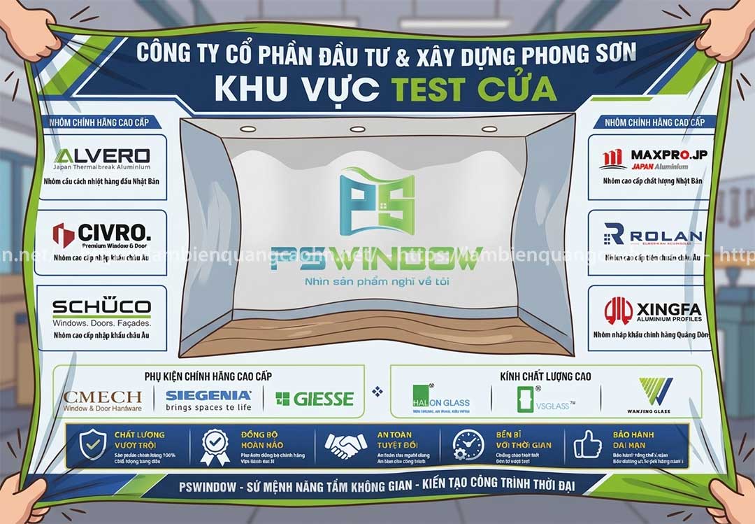 Không làm đường viền cho biển bạt