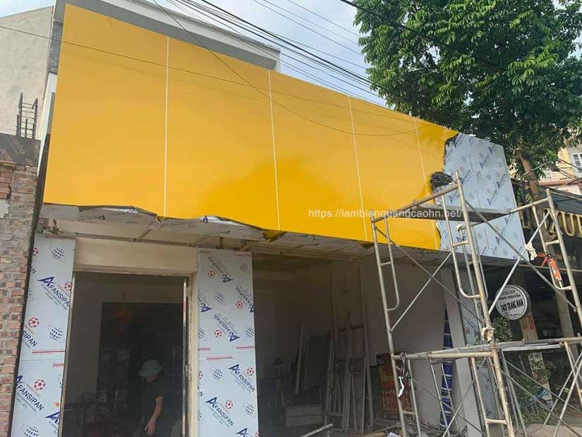 biển alu chữ nổi, bảng hiệu alu chữ nổi