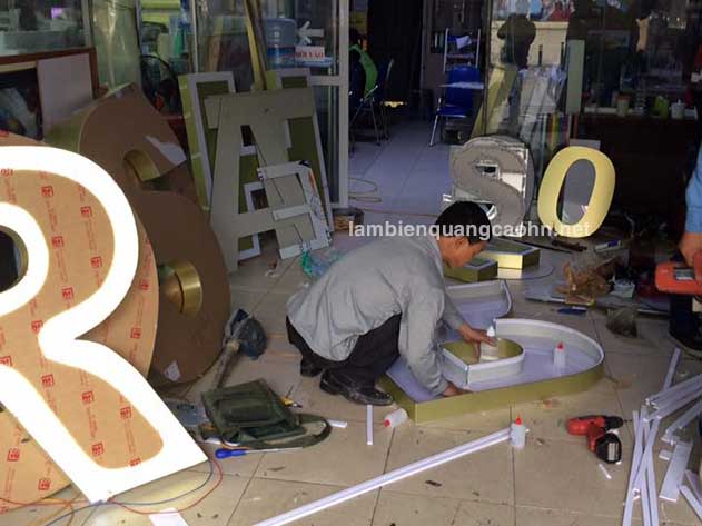 Làm biển quảng cáo, kinh nghiệm làm biển quảng cáo, làm biển quảng cáo tại Hà Nội