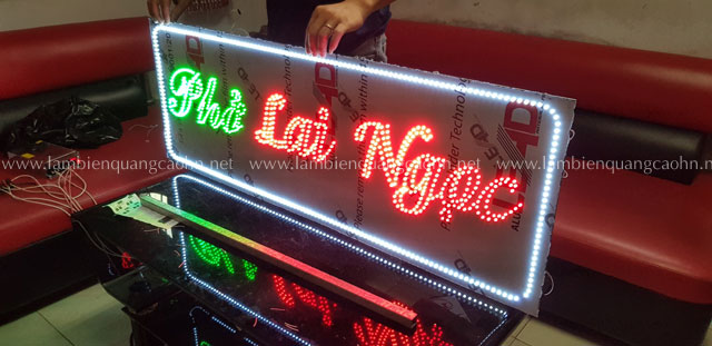 Làm biển quảng cáo LED