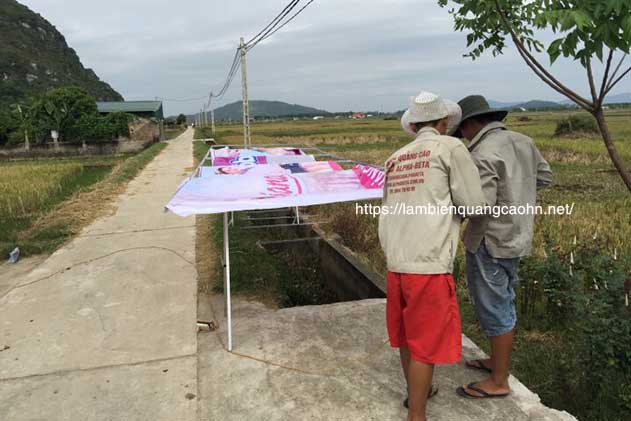 Làm biển quảng cáo tại Cầu Giấy