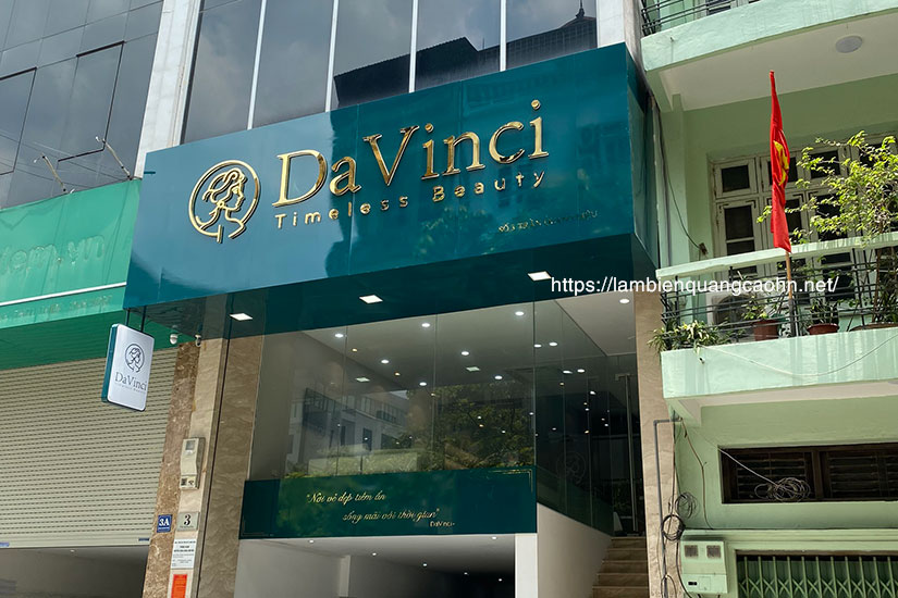 làm biển quảng cáo, biển quảng cáo thẩm mỹ viện, biển quảng cáo spa, biển spa, bảng hiệu thẩm mỹ viện, biển alu, biển chữ inox sáng chân
