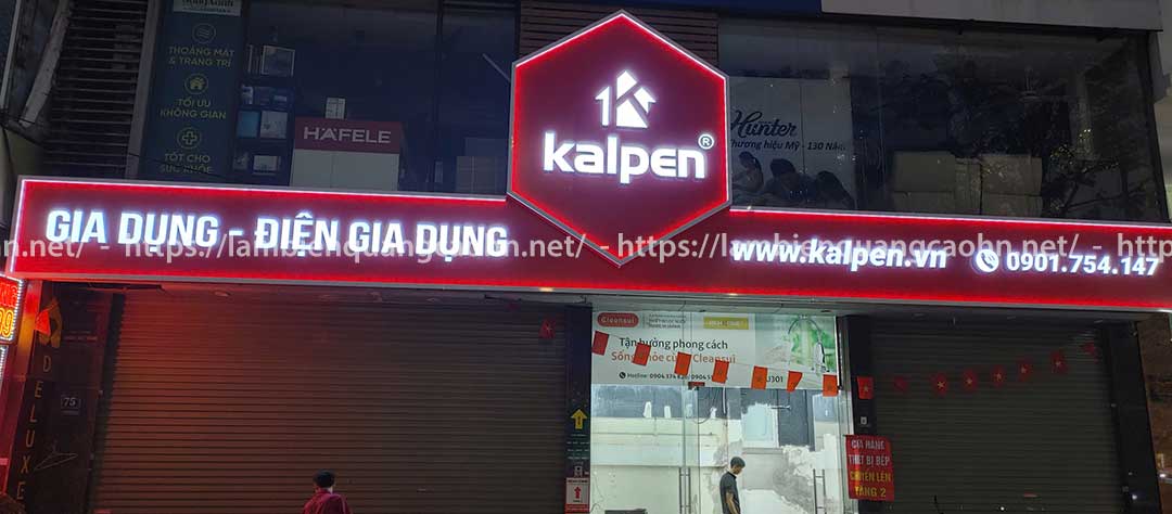 làm biển quảng cáo siêu thị điện máy