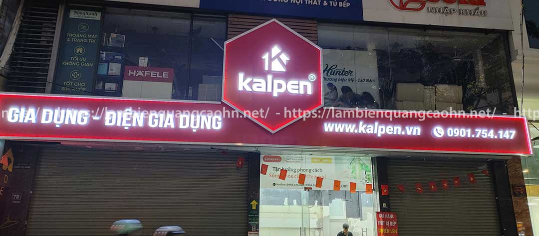 làm biển quảng cáo siêu thị điện máy
