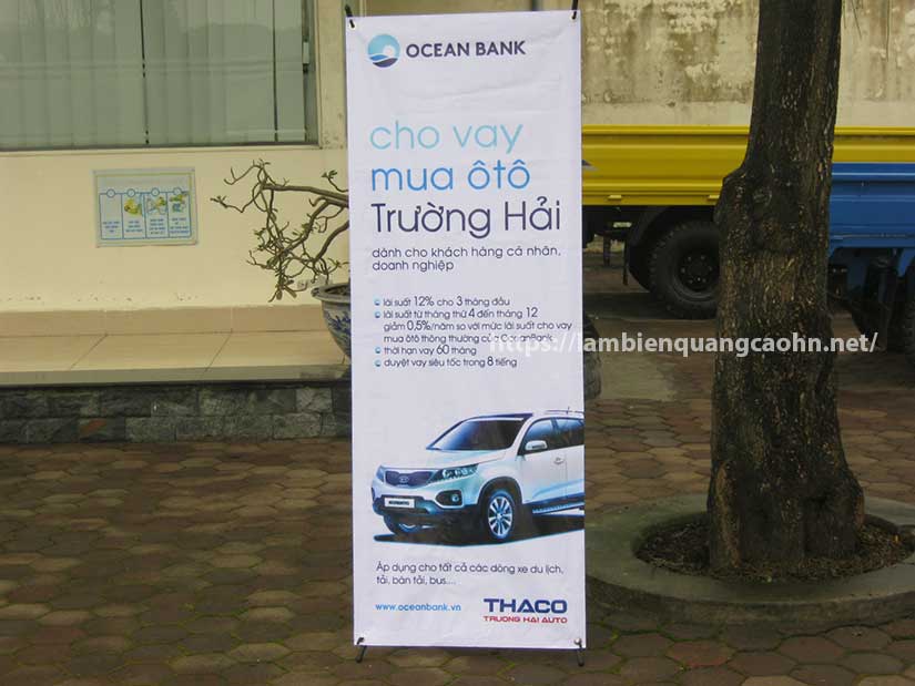 standee die cut; standee quảng cáo