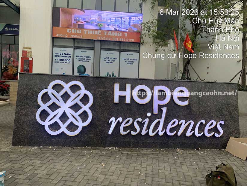 sửa chữa biển quảng cáo