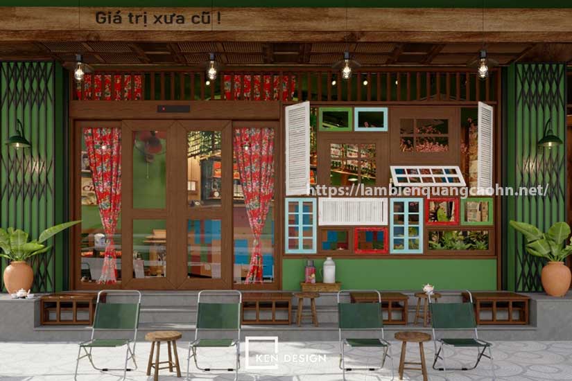 thi công quán cafe