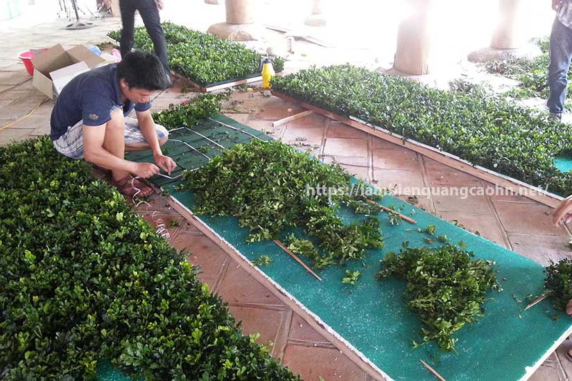 trang trí góc check in bằng chữ nổi 3D