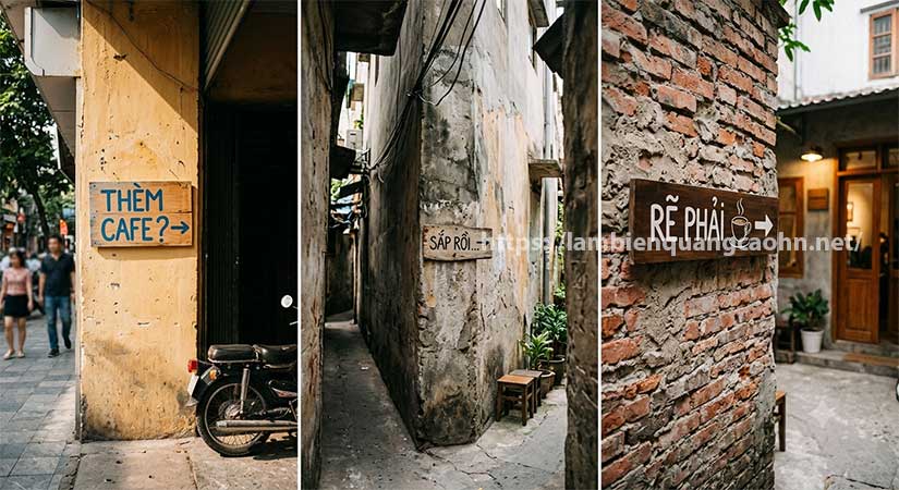Ý tưởng làm biển quảng cáo