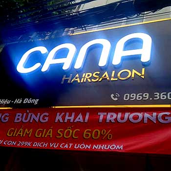 TOP 20 Mẫu Bảng Hiệu Salon Tóc Hút Khách Nhất  Quảng Cáo Nhất