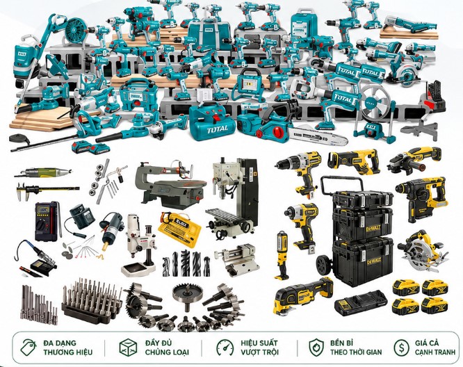 Máy cầm tay các loại