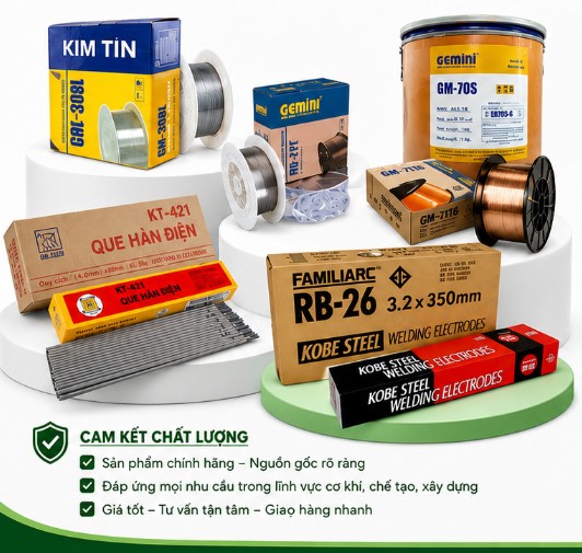 Vật tư hàn - cơ khí